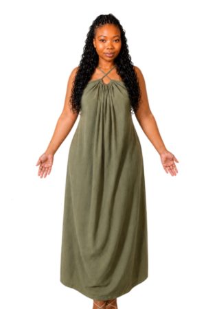 Olive Maxi Dress