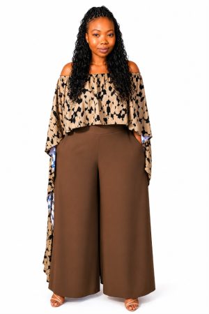 Brown Cape Set